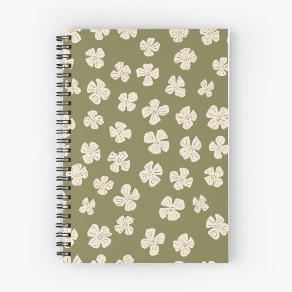 Item preview, Cute Cottagecore Floral Pattern in Sage Green designed and sold by hayleyhackler.
