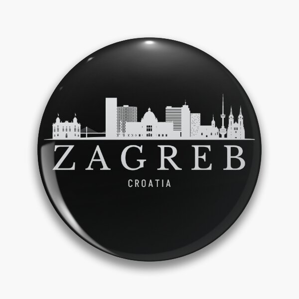 Item preview, Zagreb skyline, Zagreb Croatia designed and sold by Dressyourflag.