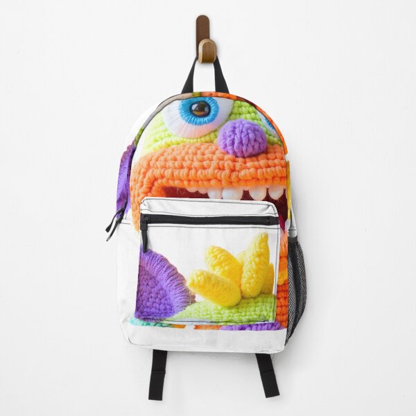 Item preview, Bright Crochet Monster Amigurumi Plush Art 3 designed and sold by canvahub.