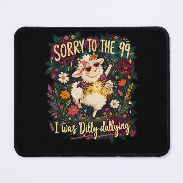 Item preview, Sorry to The 99 I was Dilly Dallying Christian Sheep 5 designed and sold by Positive&FunnyThings.