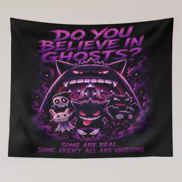 Item preview, Do You Believe In Ghosts? -Spooky Ghost Lovers- Dark Purple Aesthetic  Design designed and sold by Trinidesigns123.