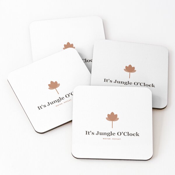 Item preview, It's Jungle O'Clock - Water. Repeat. designed and sold by PlantParentDesign.