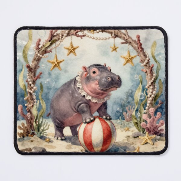 Item preview, Hippopotamus Dream Circus designed and sold by AkaJune.