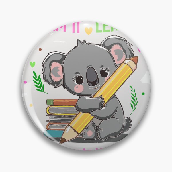 Item preview, Cute Koala Dream Learn School Ouote designed and sold by KAWAII STUDIO NB.
