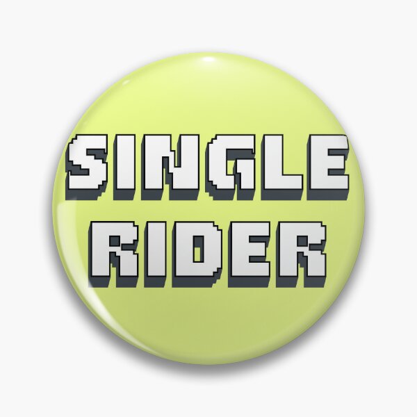 Item preview, Single Rider designed and sold by ThemeShark.
