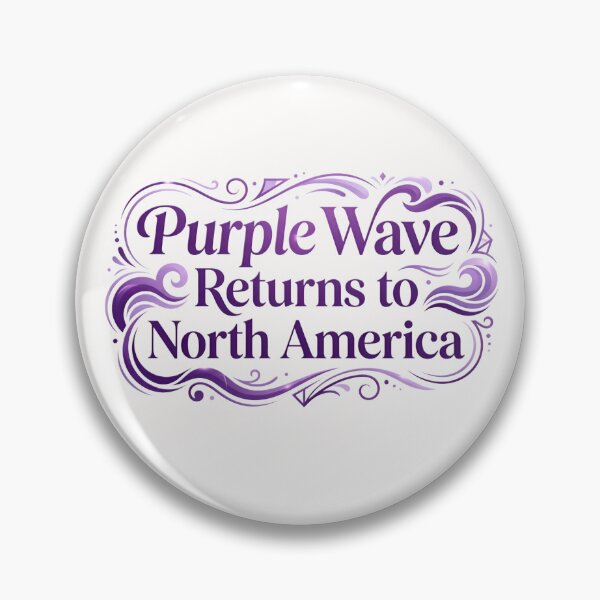 Item preview, Purple Wave Return to North America designed and sold by RADesignHub.