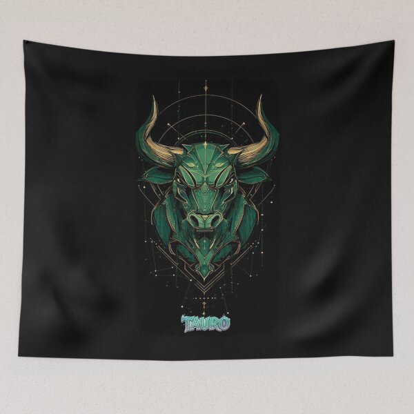 Item preview, Taurus Zodiac Sign Bull Astrology Constellation Design designed and sold by Lifeisanimage.