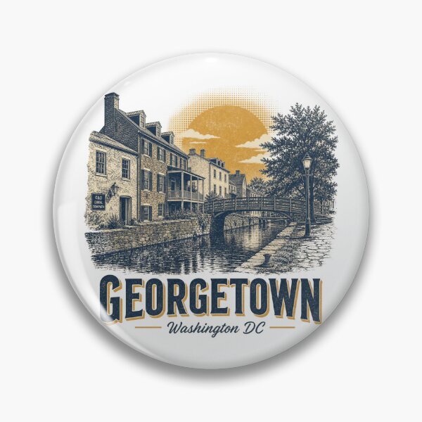 Item preview, Georgetown Washington DC designed and sold by GrooveAndGlow.