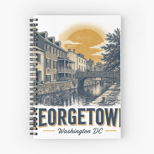 Item preview, Georgetown Washington DC designed and sold by GrooveAndGlow.