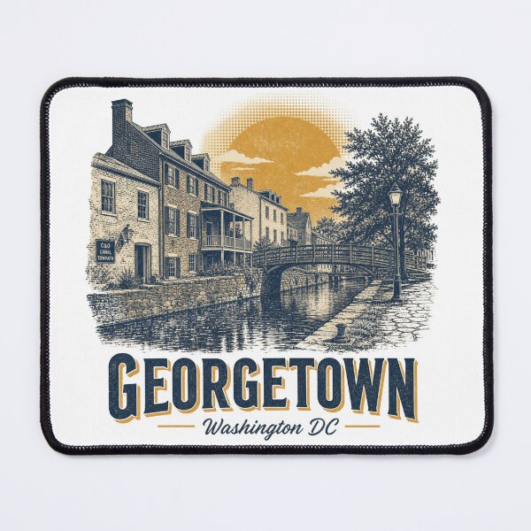 Item preview, Georgetown Washington DC designed and sold by GrooveAndGlow.