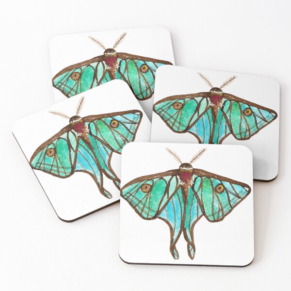 Item preview, Emerald and Teal Watercolor Butterfly Series No 2 designed and sold by Mvicen.