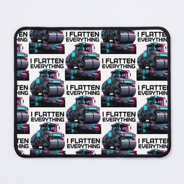 Item preview, Cyberpunk Road Roller Operator Shirt | I Flatten Everything  designed and sold by katiecorners.