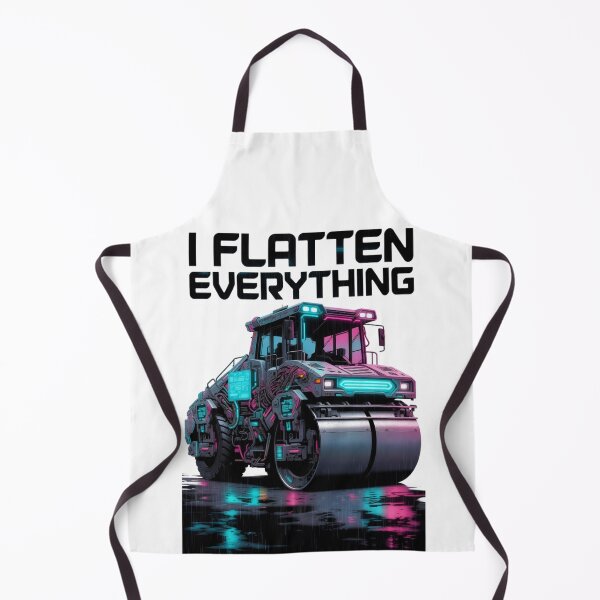 Item preview, Cyberpunk Road Roller Operator Shirt | I Flatten Everything  designed and sold by katiecorners.