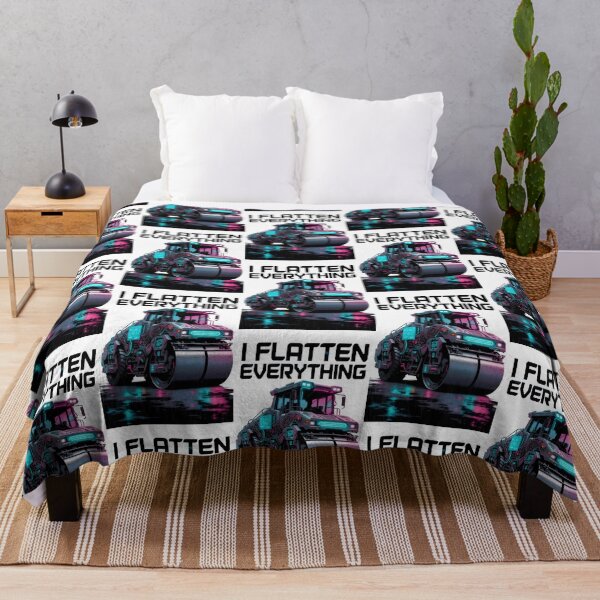 Item preview, Cyberpunk Road Roller Operator Shirt | I Flatten Everything designed and sold by katiecorners.