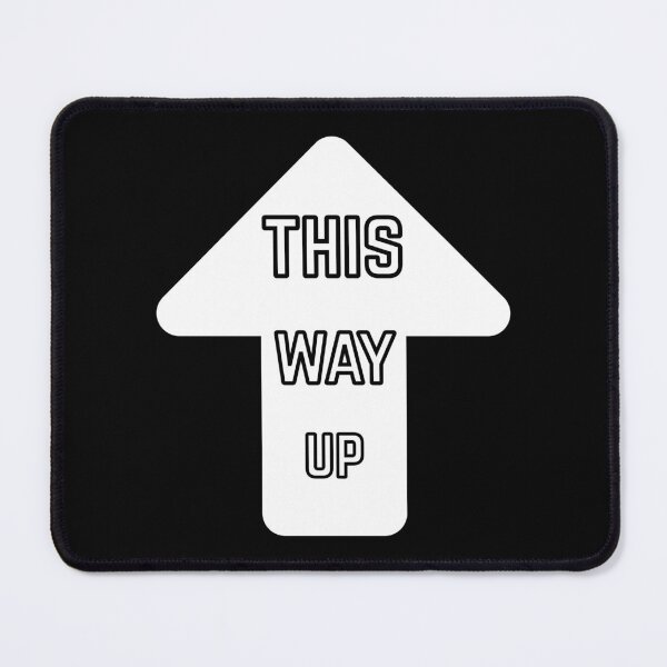 Item preview, This Way Up Arrow Graphic designed and sold by Snedsdigital.
