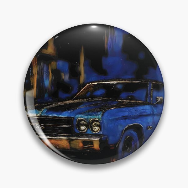 Item preview, Ghost of Detroit Chevelle SS Abstract Art designed and sold by Dhenin Studio.