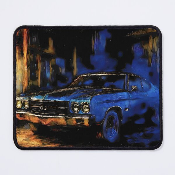 Item preview, Ghost of Detroit Chevelle SS Abstract Art designed and sold by Dhenin Studio.