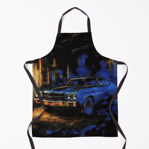 Item preview, Ghost of Detroit Chevelle SS Abstract Art designed and sold by Dhenin Studio.