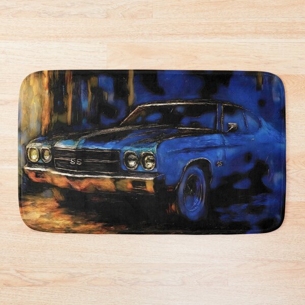 Item preview, Ghost of Detroit Chevelle SS Abstract Art designed and sold by Dhenin Studio.
