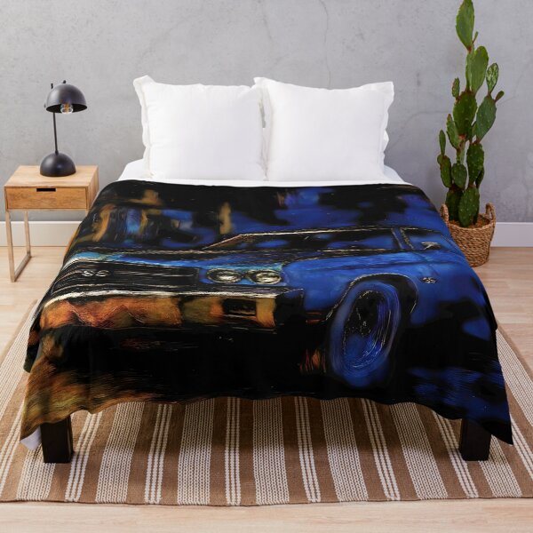 Item preview, Ghost of Detroit Chevelle SS Abstract Art designed and sold by Dhenin Studio.