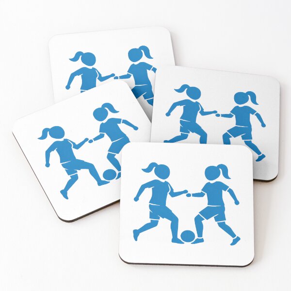 Item preview, Girls Soccer Silhouette Design  Women Football Players Minimalist Sports Graphic designed and sold by sepulves.