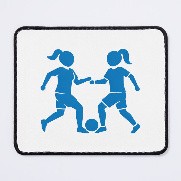 Item preview, Girls Soccer Silhouette Design  Women Football Players Minimalist Sports Graphic designed and sold by sepulves.