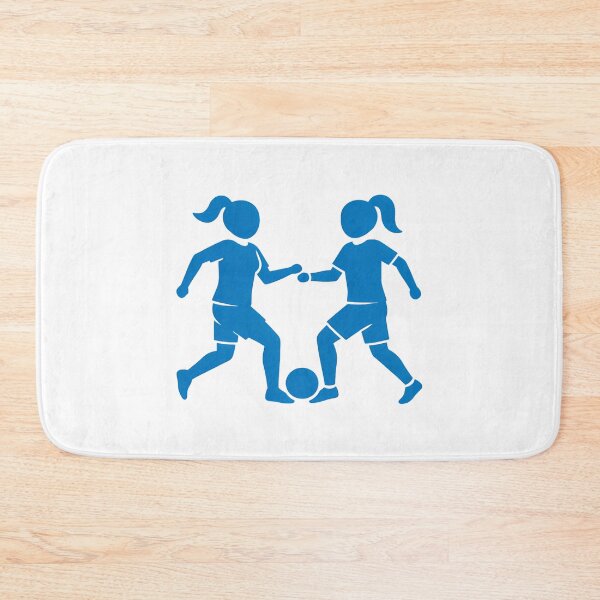 Item preview, Girls Soccer Silhouette Design  Women Football Players Minimalist Sports Graphic designed and sold by sepulves.