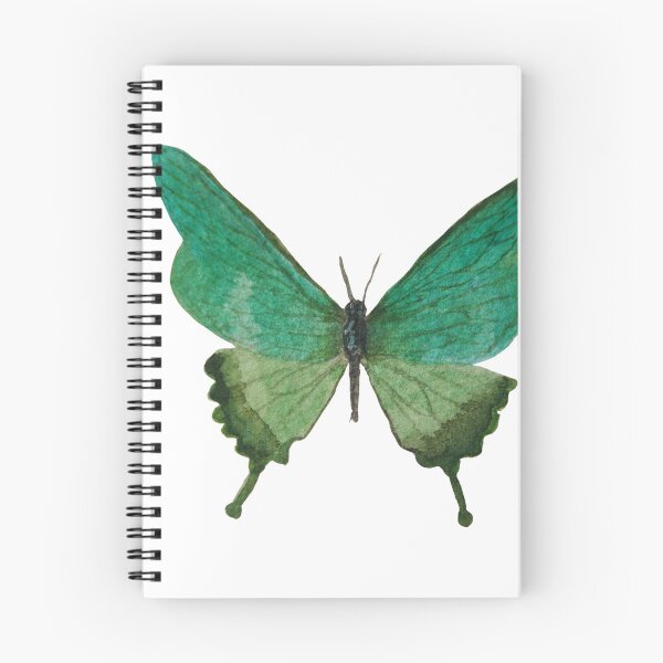 Item preview, Emerald Green Watercolor Butterfly designed and sold by Mvicen.