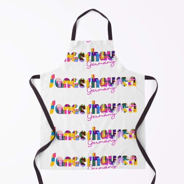 Item preview, Sangerhausen, Germany, Vibrant Abstract City Typography Art designed and sold by Wanderful-roads.