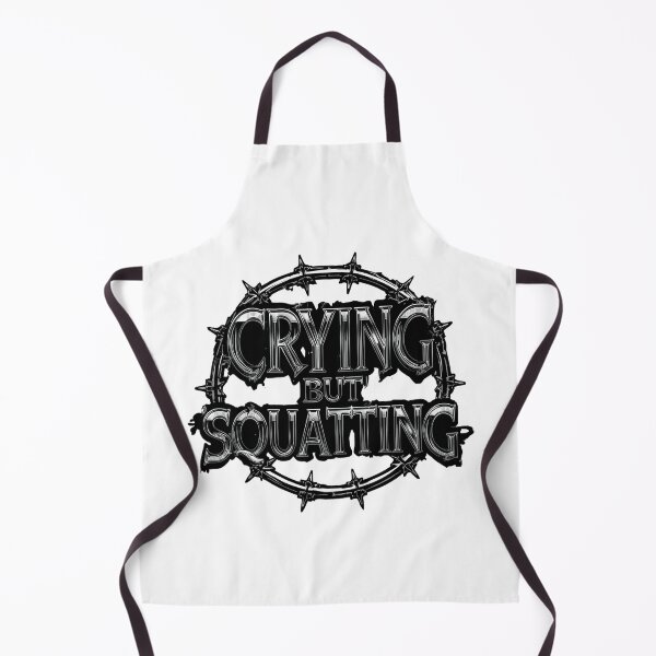 Item preview, Crying but Squatting – Streetwear Graphic Design designed and sold by Sparkofart07.