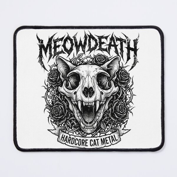 Item preview, MEOWDEATH: Hardcore Cat Metal designed and sold by CatstheticShop1.