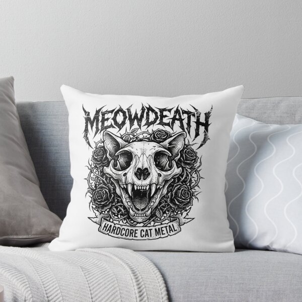 Item preview, MEOWDEATH: Hardcore Cat Metal designed and sold by CatstheticShop1.