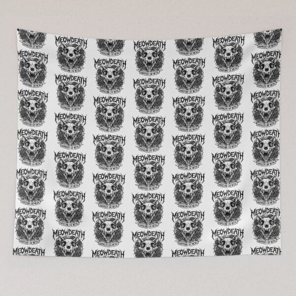 Item preview, MEOWDEATH: Hardcore Cat Metal designed and sold by CatstheticShop1.