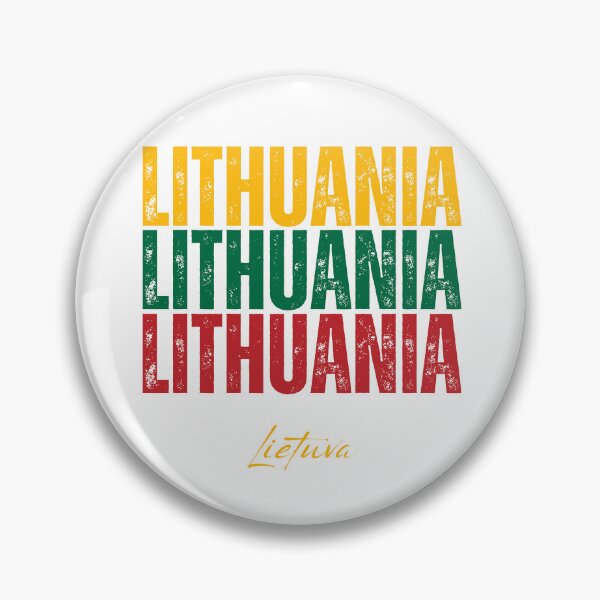 Item preview, Flag of Lithuania, I love Lithuania designed and sold by Dressyourflag.