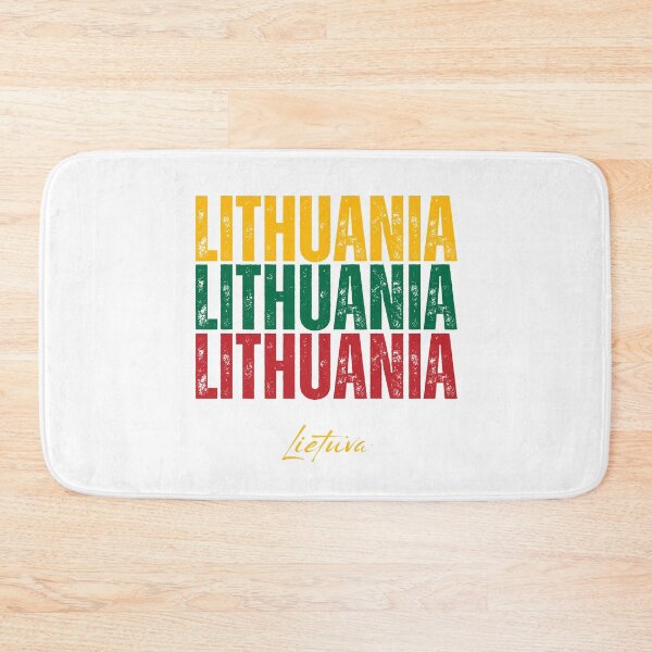 Item preview, Flag of Lithuania, I love Lithuania designed and sold by Dressyourflag.