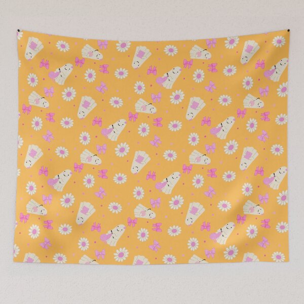 Item preview, Pastel Halloween Ghost Seamless Pattern designed and sold by hayleyhackler.
