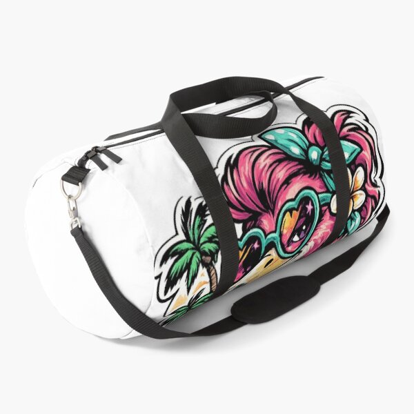 Item preview, Chloe – Tropical Flamingo Name Mascot designed and sold by AlexLineArt.
