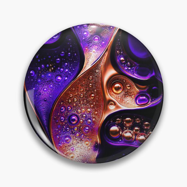 Item preview, Royal Amethyst Liquid Abstract designed and sold by Exodoi.