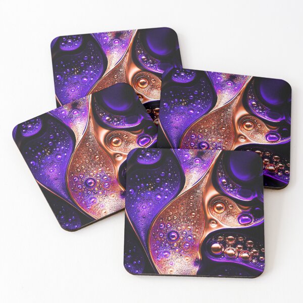 Item preview, Royal Amethyst Liquid Abstract designed and sold by Exodoi.