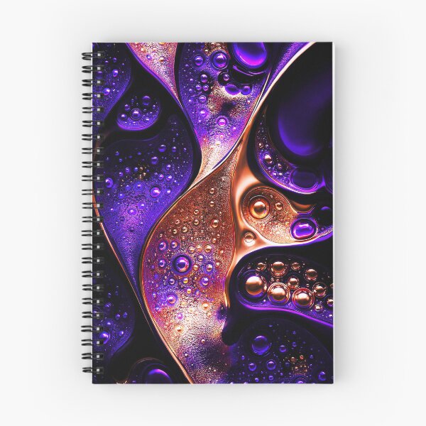 Artikelvorschau, Royal Amethyst Liquid Abstract entworfen und verkauft von Exodoi.