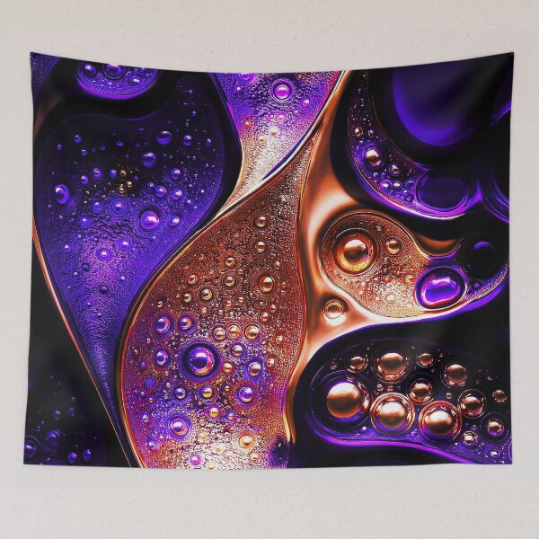 Item preview, Royal Amethyst Liquid Abstract designed and sold by Exodoi.