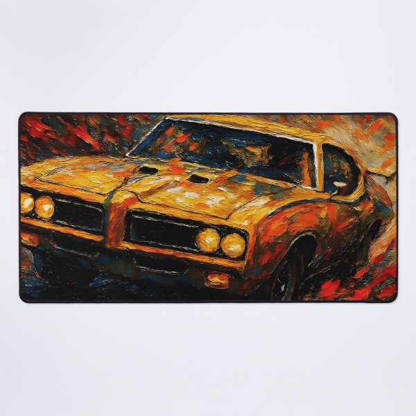 Item preview, The Judge 1969 Pontiac GTO Autumn - Abstract Art designed and sold by Dhenin Studio.