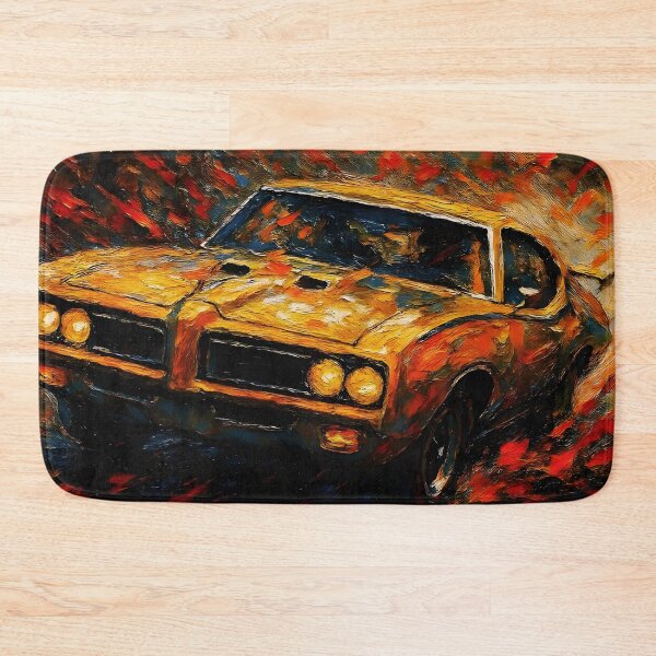 Item preview, The Judge 1969 Pontiac GTO Autumn - Abstract Art designed and sold by Dhenin Studio.