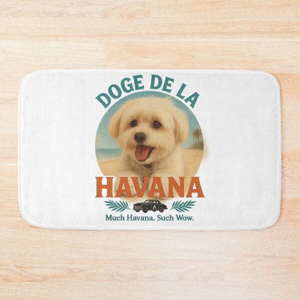 Item preview, Doge de la Havana Funny Havanese Design designed and sold by RockyLambda.