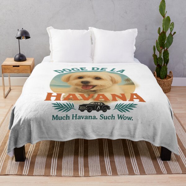 Item preview, Doge de la Havana Funny Havanese Design designed and sold by RockyLambda.
