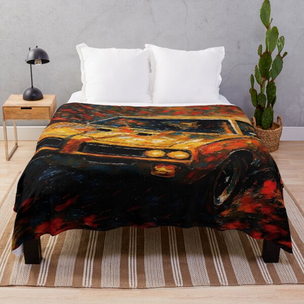 Item preview, The Judge 1969 Pontiac GTO Autumn - Abstract Art designed and sold by Dhenin Studio.