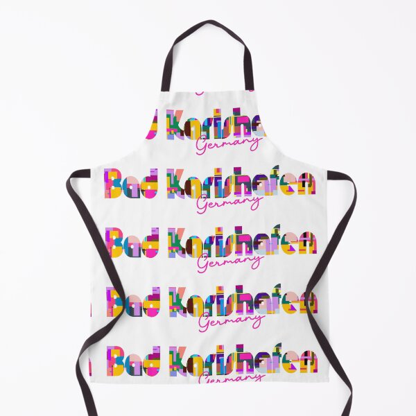 Item preview, Bad Karlshafen, Germany, Vibrant Abstract City Typography Art designed and sold by Wanderful-roads.
