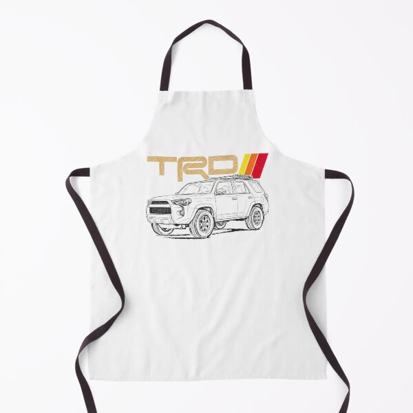 Item preview, Line Art Style 5th Gen 4Runner Retro TRD Stripe Offroad Adventure [White Shirt Only] designed and sold by Off-Road-Zone.