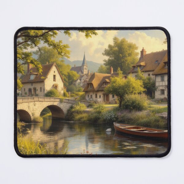 Item preview, Village in Auvergne (France) designed and sold by jefboutique6150.