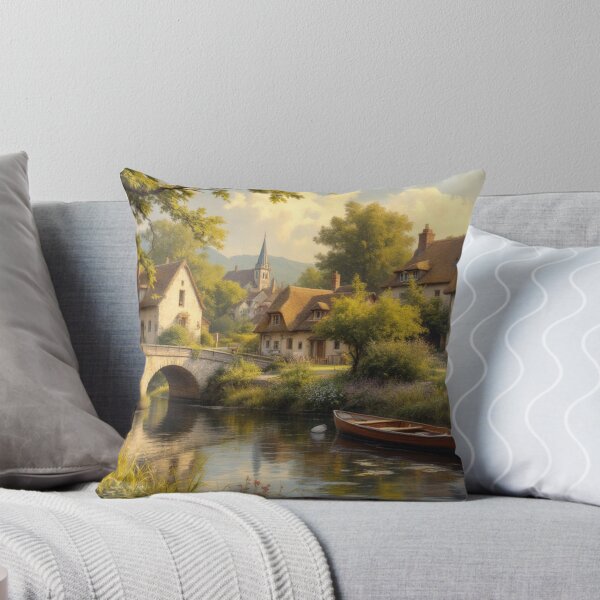 Item preview, Village in Auvergne (France) designed and sold by jefboutique6150.